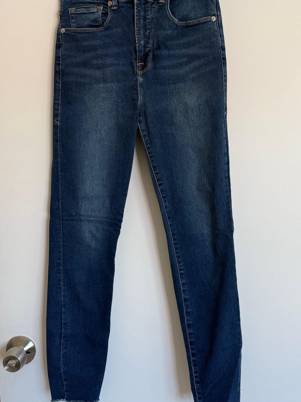 Women’s Good American Dark Blue Slim Jeans